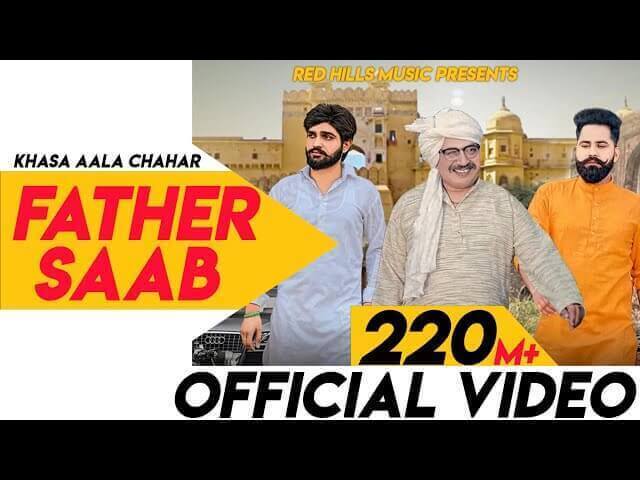 Father Saab Lyrics in Hindi Khasa Aala Chahar