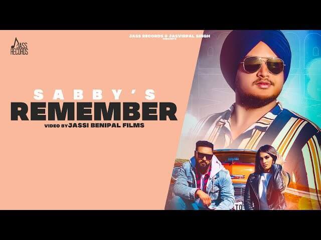 Remember Lyrics in Hindi Sabby Singh